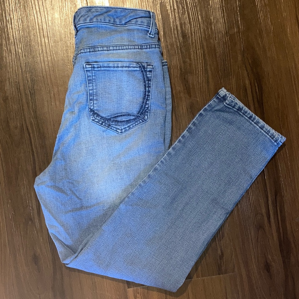 Gloria Vanderbilt Sky Blue Straight Leg Jeans
